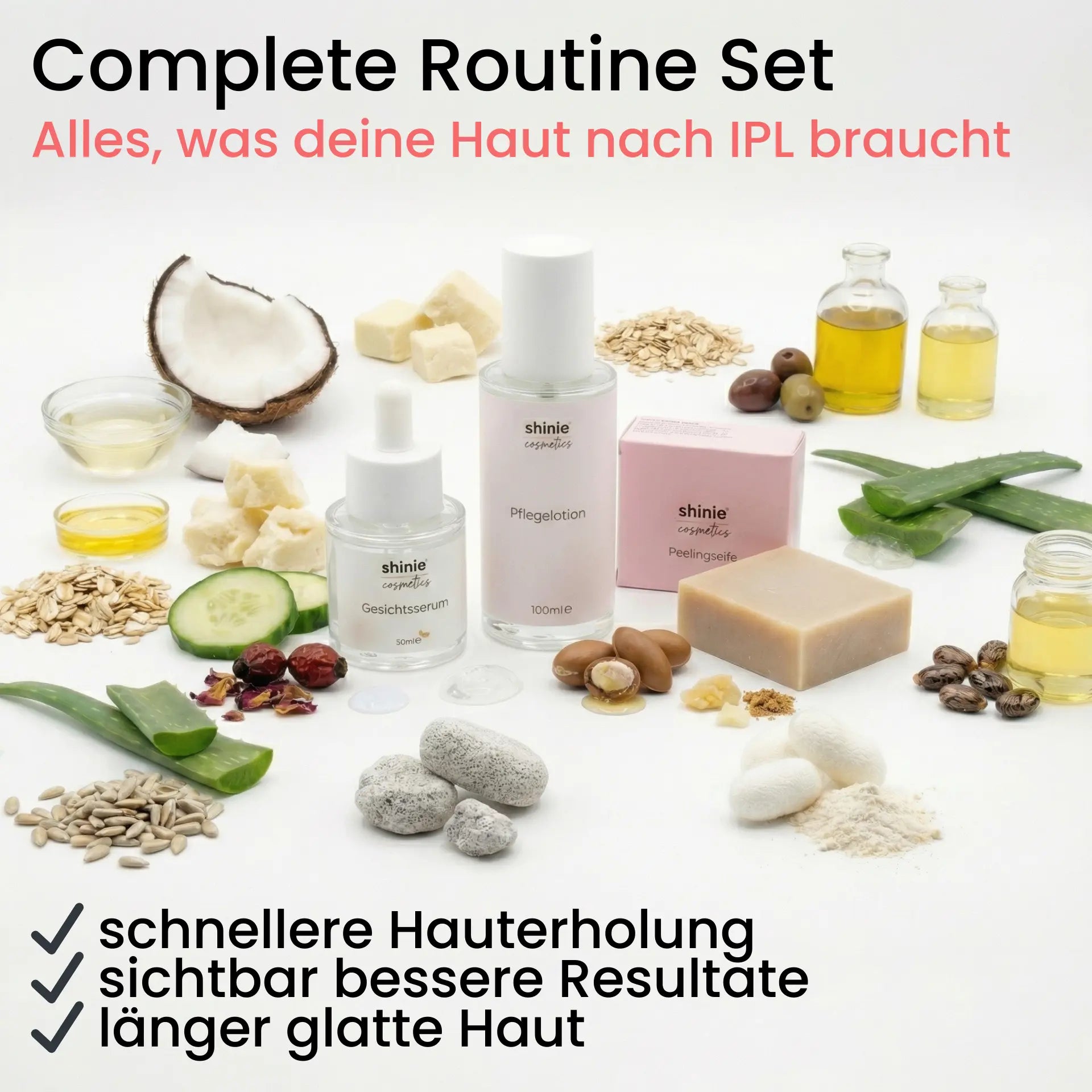Premium Haarfrei Bundle shinie
